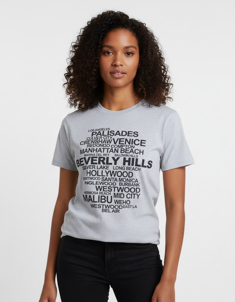 Los Angeles Neighborhoods T-Shirt
