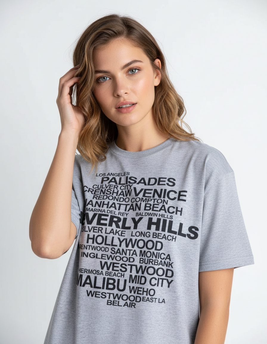 Los Angeles Neighborhoods T-Shirt