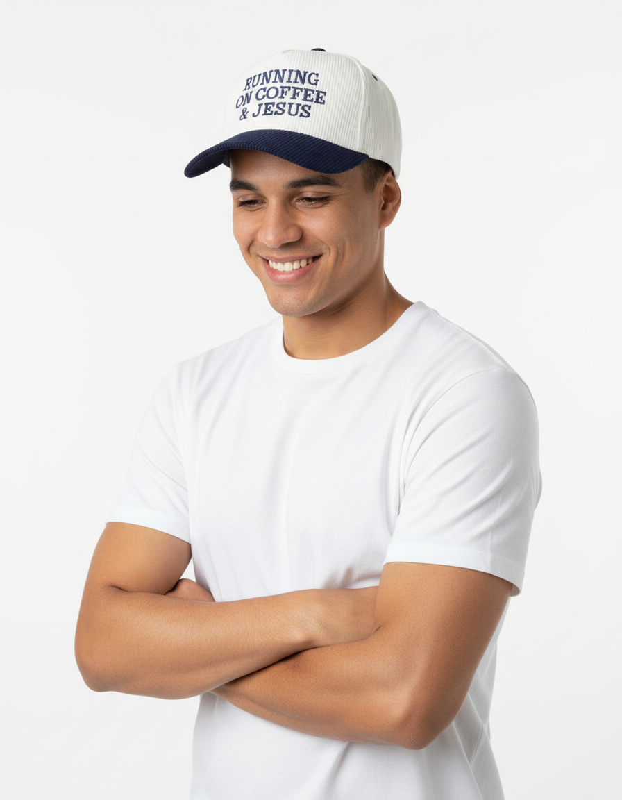 Running on Coffee & Jesus Baseball Cap