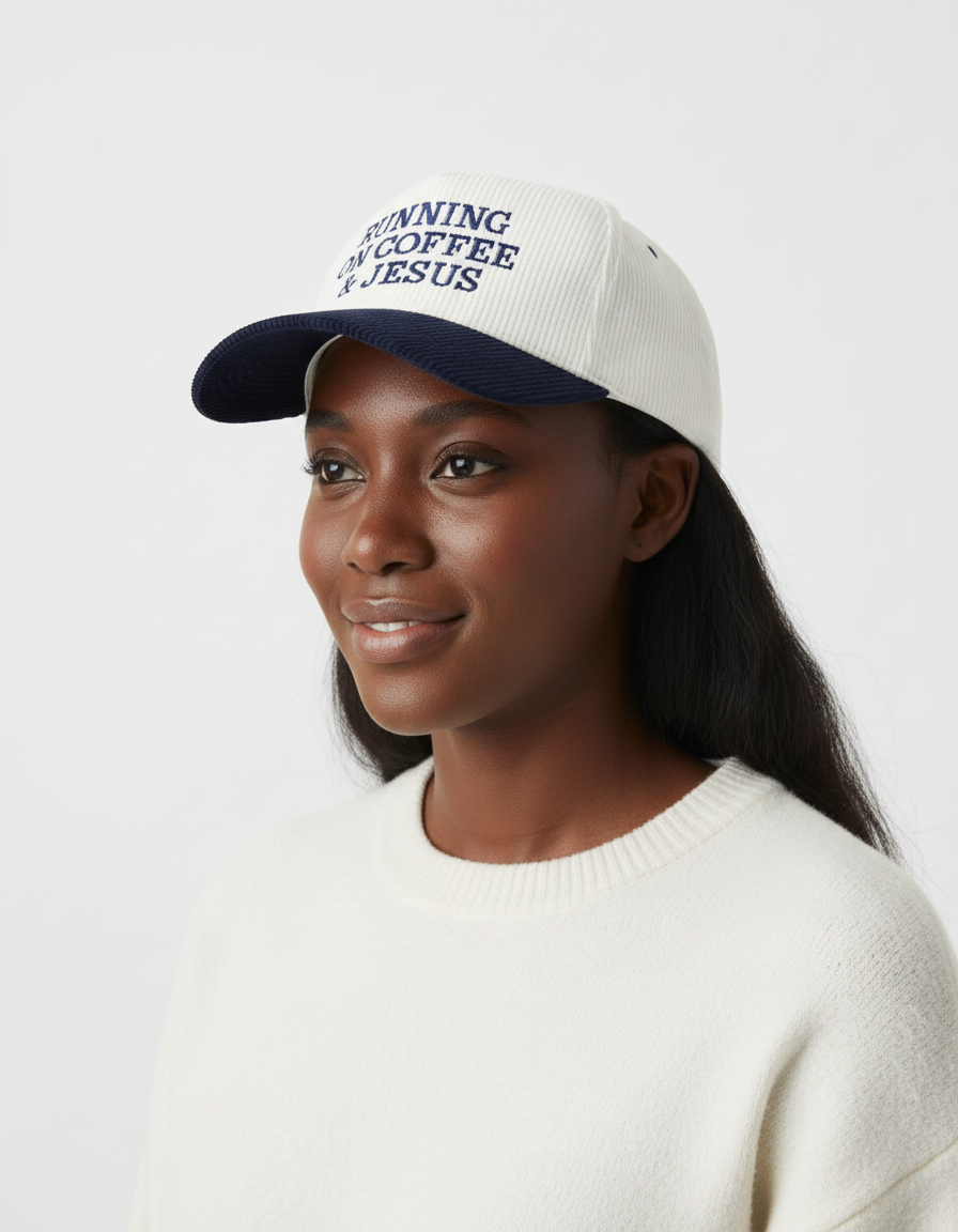 Running on Coffee & Jesus Baseball Cap