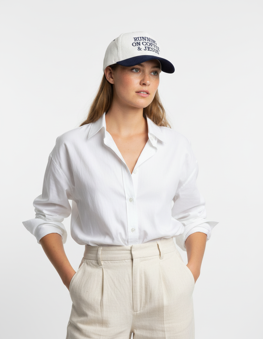 Running on Coffee & Jesus Baseball Cap
