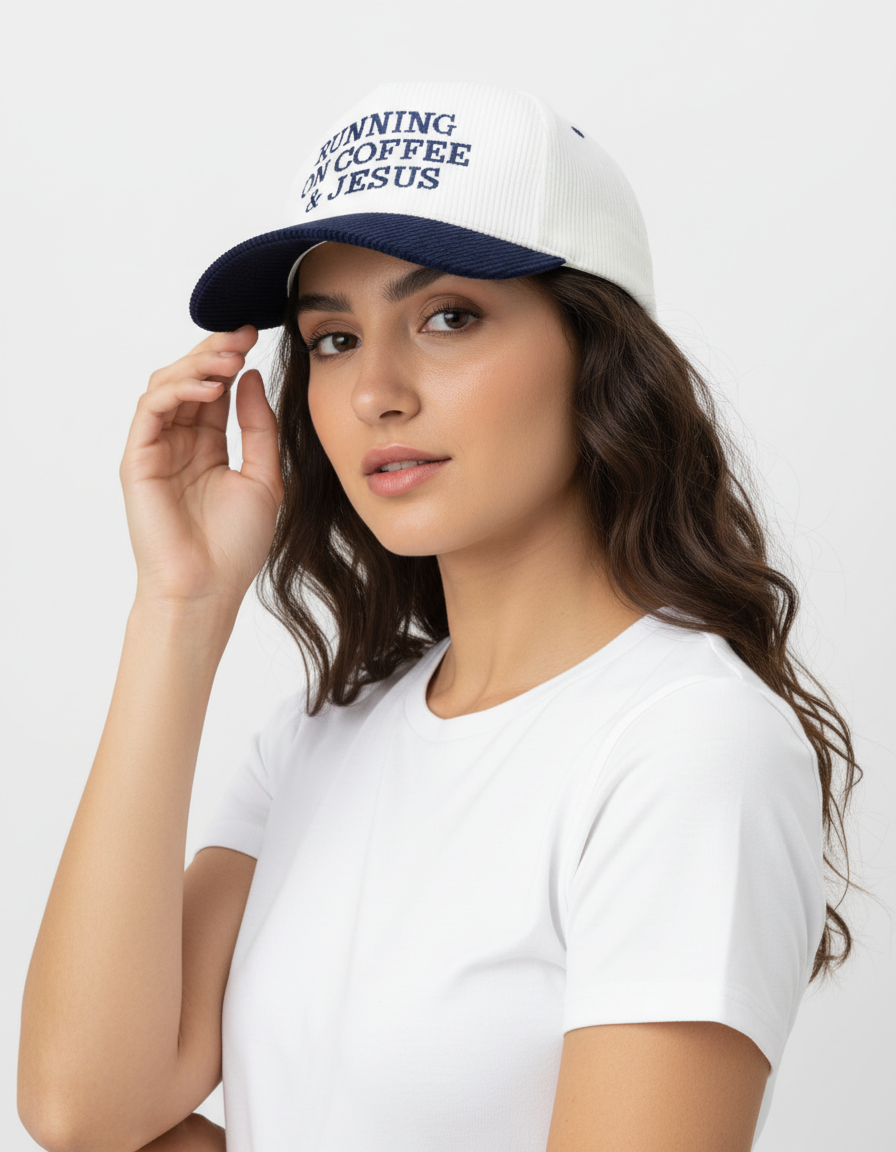 Running on Coffee & Jesus Baseball Cap
