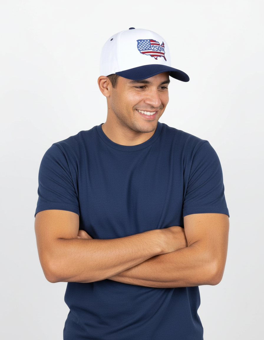 USA 250th Anniversary Baseball Cap
